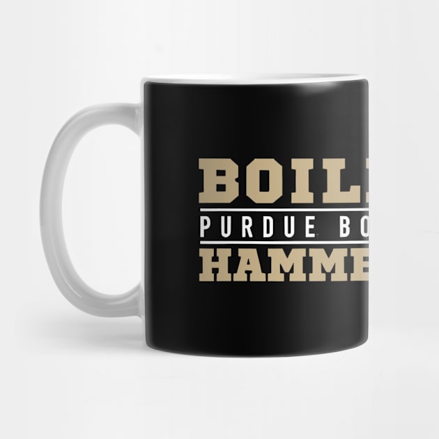 Purdue University Boilermakers Between The Lines by YASSIN DESIGNER